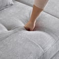 thumbnail image 5 of 101.58  Cloud Couch, Gray Modern Modular Sofa, Sectional Couches for Living Room, Convertible Folding Sofa Bed, Cushioned Design, 5 of 8
