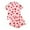 Z01 a-Pink, variant on Pajamas For Women Set Cherry Print Short Sleeve Notched Collar Shirt Shorts Sleepwear Loungewear Nightwear Nightclothes Homewear