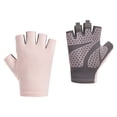 thumbnail image 1 of Gants de Sport pour Enfants Demi-Doigt Ouverture pour Cyclisme en Plein Air Exercice Planche à Roulettes et Patin à Roues Alignées avec Prise Confortable, 1 of 3