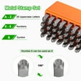 thumbnail image 3 of Uxcell 36pcs Metal Stamping Kit 3/16" (5mm) Steel Letter Punch Press Tool with Case, 3 of 8