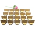 thumbnail image 3 of Madera Natural Redondo Rústico Mesa De Madera Números Soporte De Madera Memo Picture Holder 20 Pcs Rebanada Speravity HA023696-00, 3 of 7