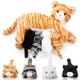 thumbnail image 1 of Animal de peluche Skylety, gato cariñoso con gatitos de peluche de 40 cm, 1 of 7