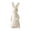 B, variant on Ceramic Easter Bunny Figurine Set, Modern White & Gold Porcelain Rabbit Statues for Spring Home Decor, Mantel & Desktop Ornaments
