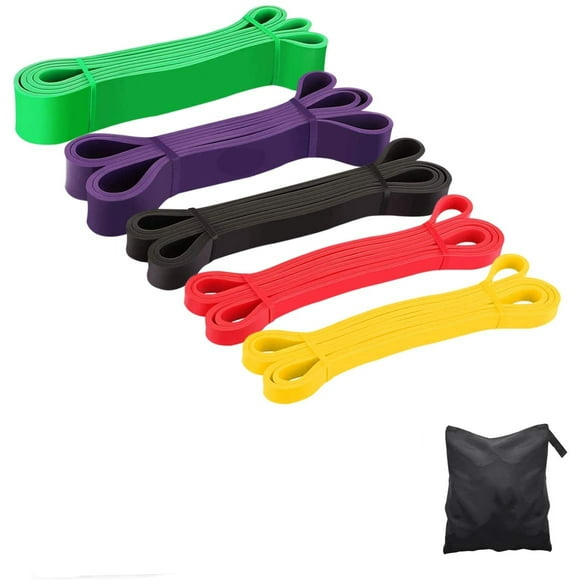 Sports Pull Up Resistance And Assist Bands, Workout Bands | Powerlifting Bands,Mobility Stretch Bands,Exercise Band For Body Fitness Training,Chin Ups, Stretch