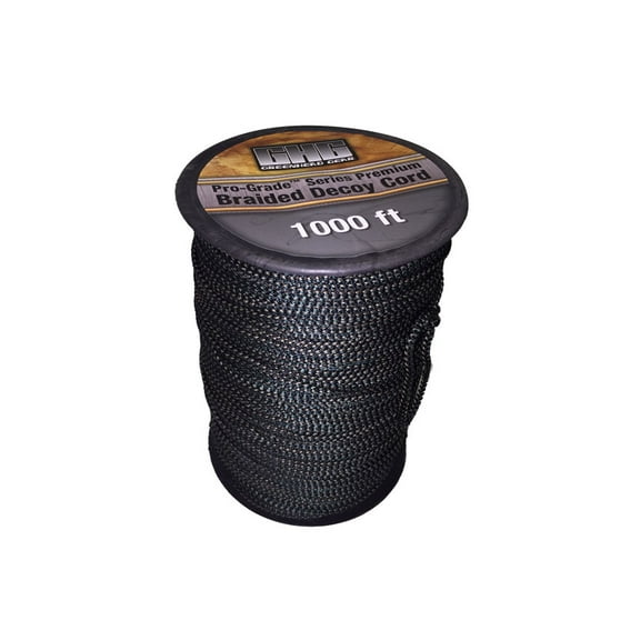 GHG Pro-Grade Braided Decoy Cord 1000' Nylon Camo