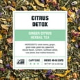 thumbnail image 4 of Tiesta Tea - Citrus Detox, Eternity Loose Leaf Herbal Tea, Low Caffeine, GMO-Free, Make Hot or Iced Tea & Brews Up to 50 Cups - 3 Ounce Refillable Tin, 4 of 5