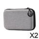 thumbnail image 1 of 2x Estuche Rígido De Transporte De EVA Protector Con Asa Organizador De Viaje Para R35S R36S 17x10x4cm, 1 of 8
