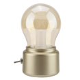 thumbnail image 2 of Bombilla LED Lámpara Escritorio Luz nocturna Mesa de escritorio Carga USB (Oro), 2 of 8