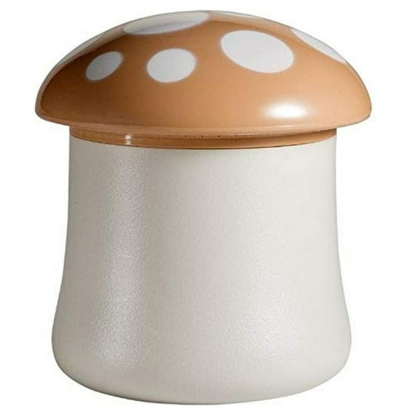 Hutzler Mushroom Saver Keeper Storage Container - Keeps Fresh Longer - Brown