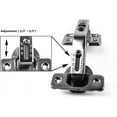 thumbnail image 4 of Berta 135 Degree Clip on Corner Folding Door Lazy Susan Hinges (20 Pack), 4 of 6
