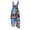37#Blue, variant on Women's Jumpsuits 2026 Summer Floral Overalls One Piece Outfits Sleeveless Wide Leg Pants Rompers with Pockets