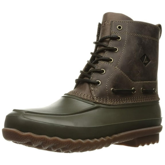 Sperry Top Sider Decoy Mens Dark Brown/Oliv Boots