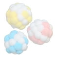 thumbnail image 2 of Ball Toys, Fluffy Hand-Made Soft Interactive Kitten Toy With Bell For Cats Chewing Training, 2 of 8