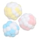 thumbnail image 4 of 3 uds juguete para gato hecho a mano gato de peluche bola interactiva con campana para entrenamiento de masticación de gatos, 4 of 5