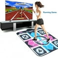 thumbnail image 3 of Non-Slip Yoga Dancing Mat with Usb Computer Interface, Fitness Game Blanket for Dance, Exercise, and Family Entertainment, Includes Music and Easy Setup 1X Dance Mat, 1X Instruction Manual, 1X Cd, 3 of 8