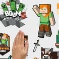 thumbnail image 3 of RMK5366SCS Minecraft Characters Peel and Stick Wall Decals, 3 of 4