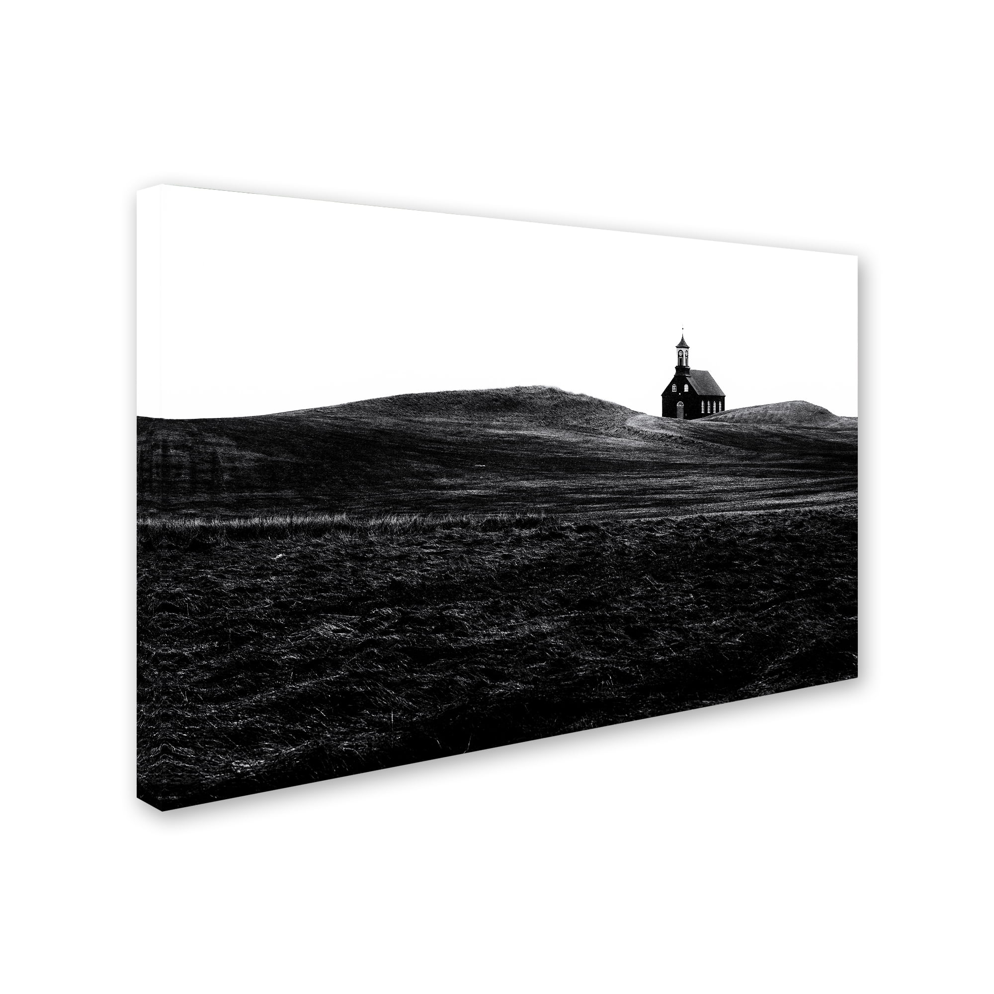 Trademark Fine Art 'Black Chapel' Canvas Art by Julien Oncete