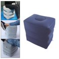 thumbnail image 4 of pitrice Convenient Inflatable Foot Rest 3 Layers Foot Stool Foot Rest Pillow for Traveling Deep Blue 40 x 30 x 43cm 1Set, 4 of 6