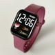 thumbnail image 4 of Reloj electrónico LED cuadrado arcoíris impermeable digital para deportes al aire libre reloj de estudiante reloj electrónico para hombres, 4 of 5
