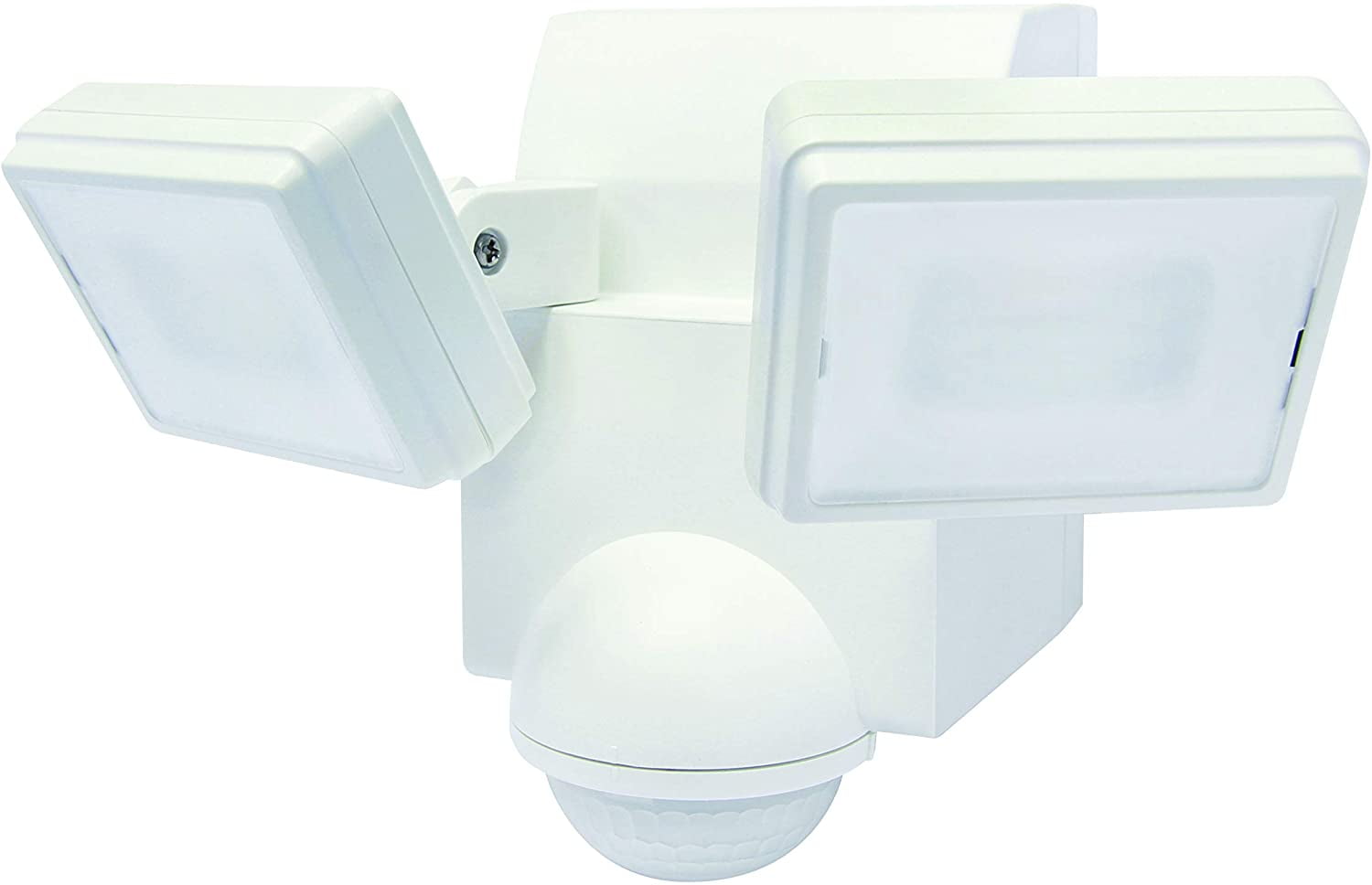 IQ America LB1870QWH Motion Security Flood Light, Battery Operated Motion Sensor, 700 Lumen LED
