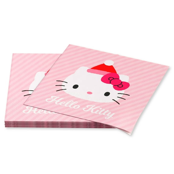American Greetings Hello Kitty Christmas Paper Party Napkins (18-Count)