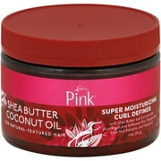 Luster's Pink Shea Butter Coconut Oil Super Moisturizing Curl Definer, 11 Oz