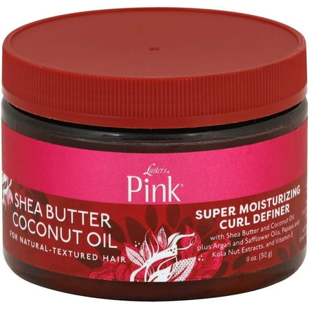 Luster's Pink Shea Butter Coconut Oil Super Moisturizing Curl Definer, 11 Oz