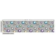 thumbnail image 2 of Colorful Fabric by the Yard, Grey Industrial Background with Vibrant Colored Ornaments Abstract Illustration, Decorative Upholstery Fabric for Chairs & Home Accents, Multicolor by Ambesonne, 2 of 4
