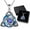 December/Tanzanite, variant on Birthstone Celtic Trinity Knot Necklace for Women, Birthstone Witch Knot Necklace, Celtic Knot Necklace with Stainless Steel Chain Creates A Lightweight Design for Daily Wear and Moments