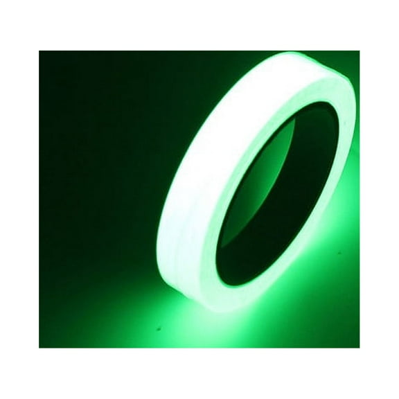 Glow Tape - Neon Glow in The Dark Gaffer Tape | Fluorescent & Light Reflective Tape | Bright for Black Rooms and Dark Areas|0.4 in*33 ft Roll