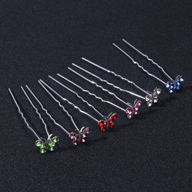 unbranded 30Ud Horquillas De Cristal Multicolor Para Peinados Y