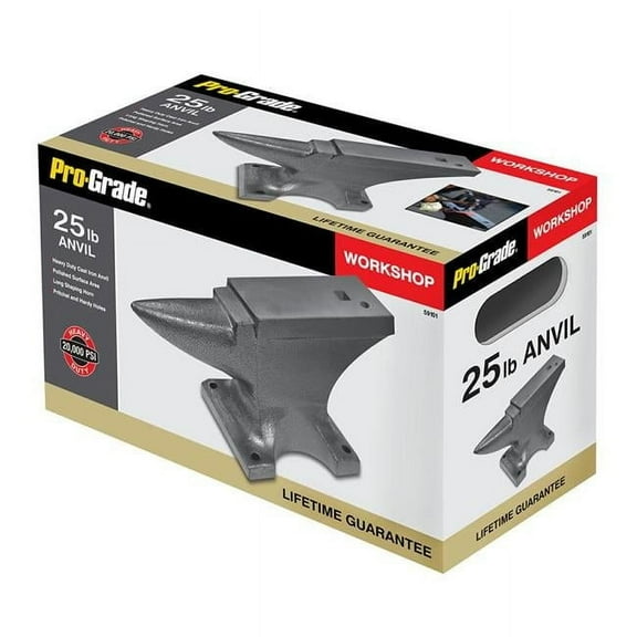 Pro Grade Anvil, 25 lbs, 25lbs Cast Iron Anvil