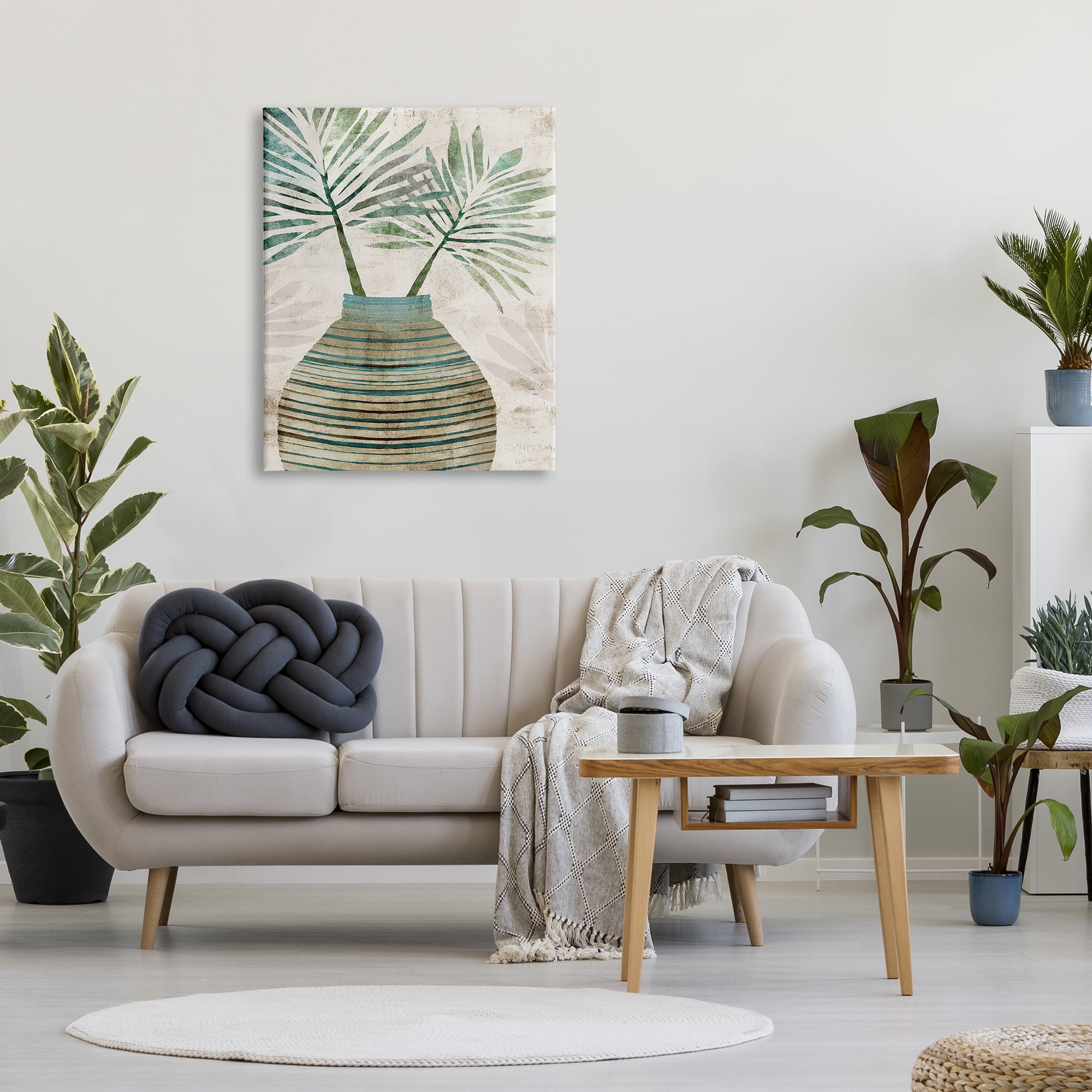 Stupell Industries Rustic Boho Botanicals Botanical & Floral Painting Gallery Wrapped Canvas Art Print Wall Art, 30 x 40