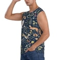thumbnail image 3 of Kdxio Rétro Animaux de la Forêt Débardeur Homme Musculation Gym Chemises Décontractées Sans Manches-TG, 3 of 7