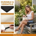 thumbnail image 4 of 20 Pack Canvas Zipper Pouches, Multi-Purpose 8.3x5 inch Bags for Pencil & Cosmetic Storage, 4 of 5