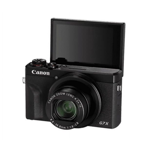 Canon PowerShot G7 X Mark III Digital Camera- Black - Walmart