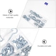 thumbnail image 2 of MasteelfCA 80pcs Heavy Duty Large Screw Hook Ceiling Screw Hook Cup Hook Assortment Kit, 2 of 7