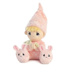 Aurora Medium Pink Precious Moments 9.5 Precious Prayer Girl Inspirational Stuffed Animal