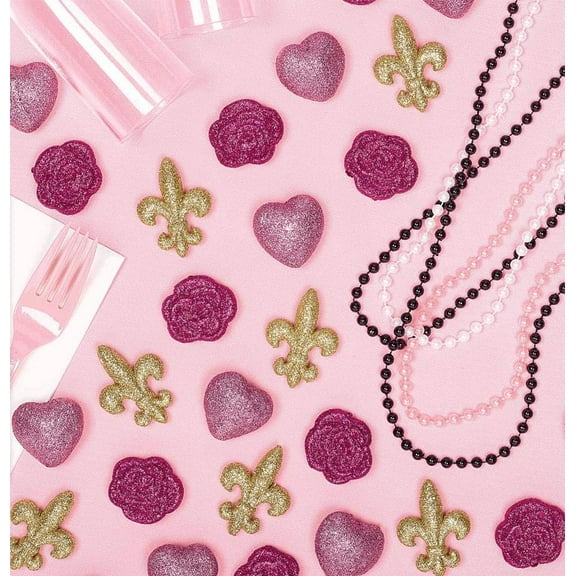 Day in Paris Pink Eiffel Tower French Birthday Party Decoration Table Scatters