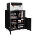 thumbnail image 3 of Mobile Printer Stand - 360° Rotating Wheels - Office Desk - Position Freely and Securely, 3 of 7