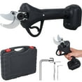 thumbnail image 3 of Electric Pruning Shear Professional Cordless Brushless Pruner Battery Powered Tree Branch Pruner Durable Branches Scissor Tool 35mm Max 4 Gear Adjustable for Gardening Tree, 3 of 11