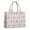 Fantasy Princess Castle, variant on Large Capacity Tote Bag,Floral Fairy Princess Pattern Handbag Fashion Luxury Tote Bag,15.7"x13"x 5.1" Inches,Laptop Compatible