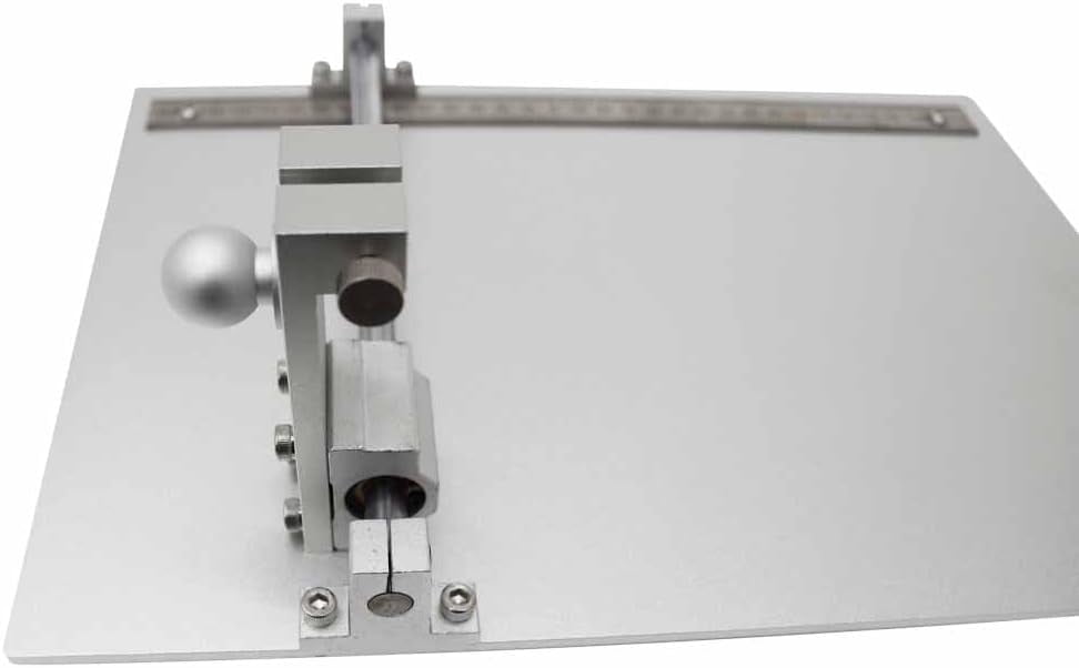 EQCOTWEA ITO Conductive Glass Cutter FTO/AZO/Quartz Glass Cutting Table 13.7*9.8"