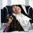thumbnail image 6 of Selena Quintanilla Fleece Throw Blankets, Super Soft Flannel Cozy Blankets for Adults, Washable Lightweight Blanket for Couch Sofa Bed Office, Warm Plush Blankets for All Season, 6 of 8