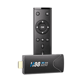 Docooler TV Stick for Android 10.0 Smart TV Box Streaming Media Player  Streaming Stick 4K Support HDR with Remote Control(1GB RAM + 8GB ROM)