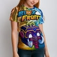thumbnail image 4 of Kids Blox Fruit T-Shirts, Youth MammothFruit T-Shirts, Casual Crew Neck Shirts for Boys Girls, Fashion 3D Print Short Sleeve Tee, 4 of 9