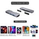 thumbnail image 2 of Adaptador USB C 6 en 1 para iPad Pro MacBook HDMI 4K y Más Conectividad, 2 of 7