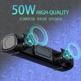 thumbnail image 2 of Barra de sonido Jierben Bluetooth de 50 W para Smart TV con sonido envolvente 3D, 2 of 7