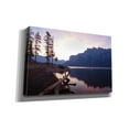thumbnail image 2 of Epic Graffiti 'Lake Minnewanka 1' by Joe Reimer Photography, Canvas Wall Art, 40"x26", 2 of 8