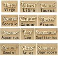 thumbnail image 5 of 12 Pieces Zodiac Sign Charms Ornaments 12 Constellation Pendant For Diy Jewelry, 5 of 5